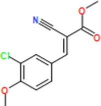 (E)-Methyl 3-(3-chloro-4-methoxyphenyl)-2-cyanoacrylate
